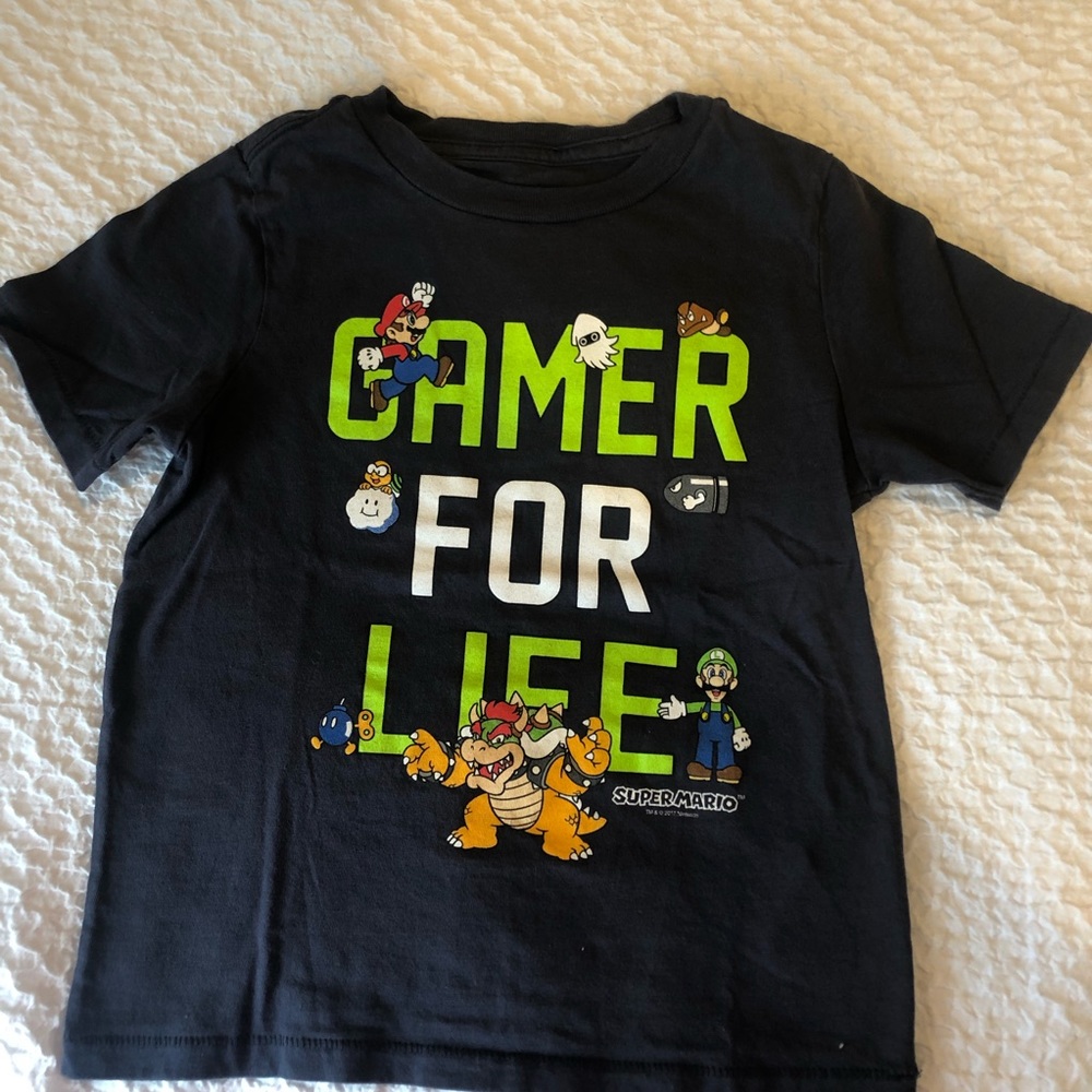 Super Mario T-Shirt- Gamer for Life